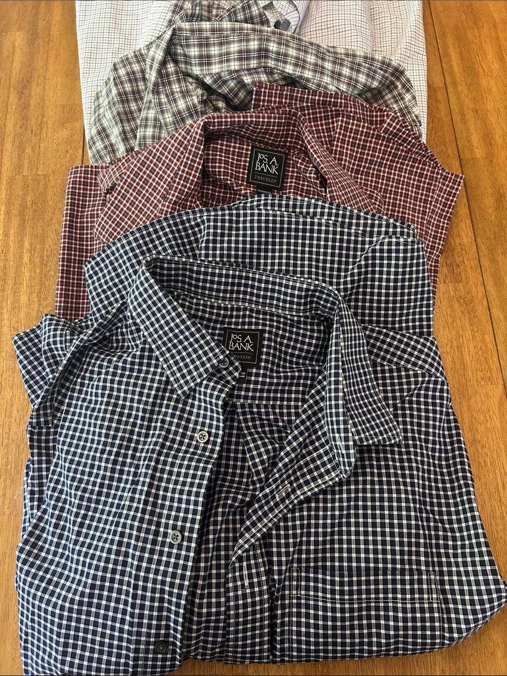 Jos. A. Bank lot if 4 Casual Button-Down Shirt shirts